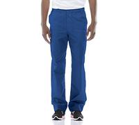 Dickies Men's Pull-On Pant with 7 Pockets Elastic Waistband with Button Closure 81006, Royal, Large