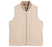 Dickies Men's Quilted Canvas Vest Desert Sand Small