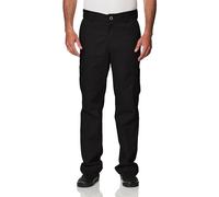 Dickies Men's Regular Straight Stretch Twill Cargo Pant, Black V1, 30W / 30L