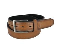 Dickies Men's Reinforced Leather 1 1/2 Inch Work Belt, Small, Brown