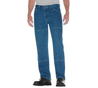 Dickies Men's Relaxed-Fit Double-Knee Workhorse Jean, Relaxed Fit Workhorse Jean, 40W x 32L