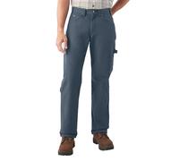 Dickies Men's Relaxed Fit Duck Jean Pants, Airforce Blue, 34W x 30L