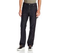 Dickies Men's Relaxed-Fit Five-Pocket Flex Performance Carpenter Jean, Indigo Blue V1, 38W x 32L
