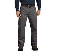 Dickies Men's Relaxed Fit Straight-Leg Duck Carpenter Jean, Slate, 34W x 36L