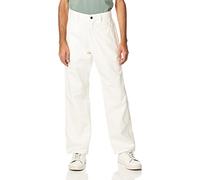 Dickies Men's Relaxed-Fit Utility Pant, White, 34W x 32L