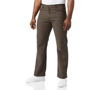 Dickies Men's Relaxed Straight Fit Lightweight Duck Carpenter Jean, Black Olive V1, 40W x 30L