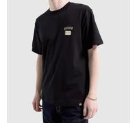 DICKIES Men's Service Crew T-Shirt in Black, Graphic Print, Cotton, Size: M Med