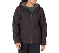 Dickies, Men's, SHERPA LINED HOODED DUCK JACKET, RINSED BLACK, XXL