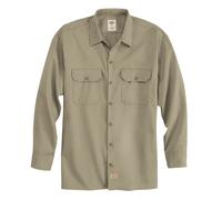 Dickies Men's Shirt Long Sleeve Traditional Button Front Uniform Work Shirt 574