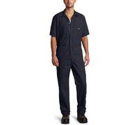 Dickies Men's Short-Sleeve Coverall, Dark Navy, X-L Short