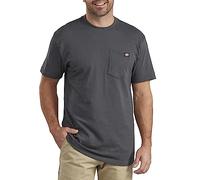 Dickies Men's Short Sleeve Pocket Tee Big-Tall, Charcoal, Medium