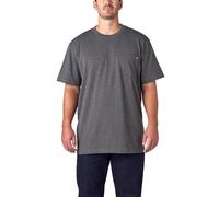 Dickies Men's Heavyweight Crew Neck Short Sleeve Tee T-Shirt, Charcoal Gray Heather, XXL