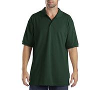 Dickies Men's Short-Sleeve Pique Polo Shirt, Hunter Green, Medium