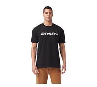 Dickies Men's Short Sleeve Wordmark Graphic T-Shirt, Knit Black, XL