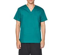 Dickies Men's Signature V-Neck Scrubs Shirt, Hunter, XS