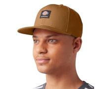 Dickies Men's Skateboarding Flat Bill Cap, Brown, One Size