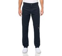 Dickies Men's Skinny Fit Double Knee Work Pants Business Casual, Dark Navy, 32W x 32L