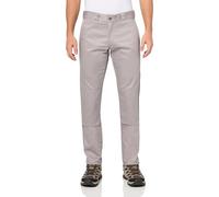 Dickies Men's Skinny Straight Double Knee Work Pants - Durable, Slim Fit, Industrial Uniform & Workwear, Silver, 36W x 34L