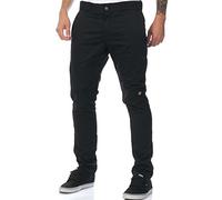 Dickies Men's Skinny-Straight Double Knee Work Trousers, Black, 34 W/30 L