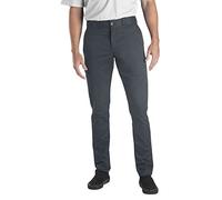 Dickies Men's Skinny Straight-Fit Work Pant, Charcoal V1, 34W x 30L
