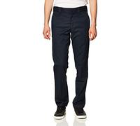 Dickies Mens Slim Fit Tapered Leg Multi-use Pocket Work Pants, Dark Navy, 38W x 30L