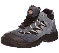 Dickies Men's Storm S1-P Safety Trainers FA23385A Grey/Black 4 UK, 37 EU Regular - EN safety certified