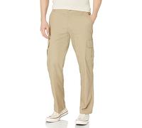 Dickies Mens Men's Straight Cargo Pants, Desert Sand, 36W x 32L