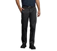 Dickies Slim Straight Work Trousers - Black - 30W 32L
