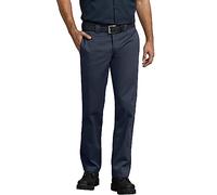 Dickies Men's Straight Work Slim Trousers, Blue (Dark Navy) - 34W / 30L