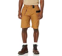 Dickies Men's Temp-iq 365 Tech Shorts, 11” Work Utility, Washed Brown Duck, 22