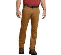 Dickies Men's Tough Max Carpenter Pant, Stonewashed Brown Duck, 38W / 34L