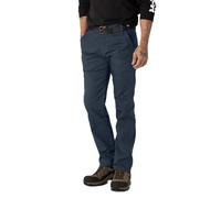 Dickies Men's Tough Max Duck Carpenter Pant Business Casual, Stonewashed Dark Navy, 34W x 30L