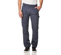 Dickies Men's Tough Max Duck Carpenter Pant, Stonewashed Diesel Gray, 38W x 32L