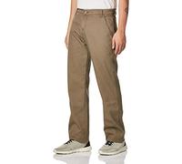 Dickies Men's Tough Max Duck Carpenter Pant, Stonewashed Mushroom, 34W / 34L