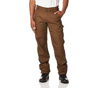 Dickies Men's Tough Max Duck Carpenter Pant, Stonewashed Timber, 32W x 32L