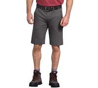 Dickies Men's Tough Max Duck Carpenter Short Work Utility, Stonewashed Slate, 34