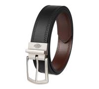Dickies Men's Reversible Belt, Black/Brown, Small (30-32)
