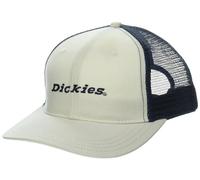 Dickies Men's Two-Tone Trucker Cap Natural Beige Snapback Hat