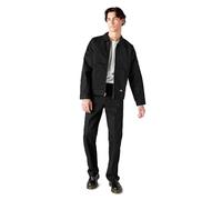 Dickies Men's Unlined Eisenhower Jacket, Black, L