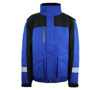 Dickies Men's Winter Work Waterproof Royal/Black Coat in Blue | Size: Large Dickies Blue L
