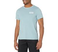 Dickies Men's Women's Heavyweight Workwear Graphic T-Shirt, Dockside Blue, 2X