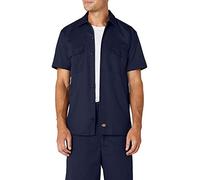 Dickies Men's Work Workwear Shirt, Blue (Navy Blue), Small