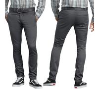 Dickies Men's WP801 Flex Skinny Fit Straight Leg Twill Work Uniform Pants