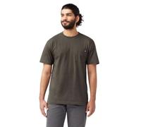 Dickies Men's WS450FH Henley Shirt, Black Olive, XL