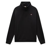 Dickies Oakport Hooded Sweatshirt Quarter-Zip Black Size XS
