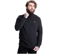 Dickies - Oakport Quarter Zip Black - Sweater - black - L - 60% Cotton, 40% Polyester L