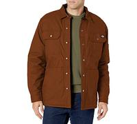 Dickies Flex Duck Shirt Jacket Size Med Brown 36233-67591-04