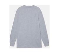 Dickies Pocket Tee Long Sleeve Charcoal Stash small items in the chest with pe