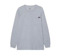 Dickies Men's Heavyweight LS Pocket TEE Relaxed Jacket, Heather Gray, Medium