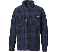 Dickies Portland Padded Casual Work Shirt Lumberjack Royal Blue Size 4XL SALE